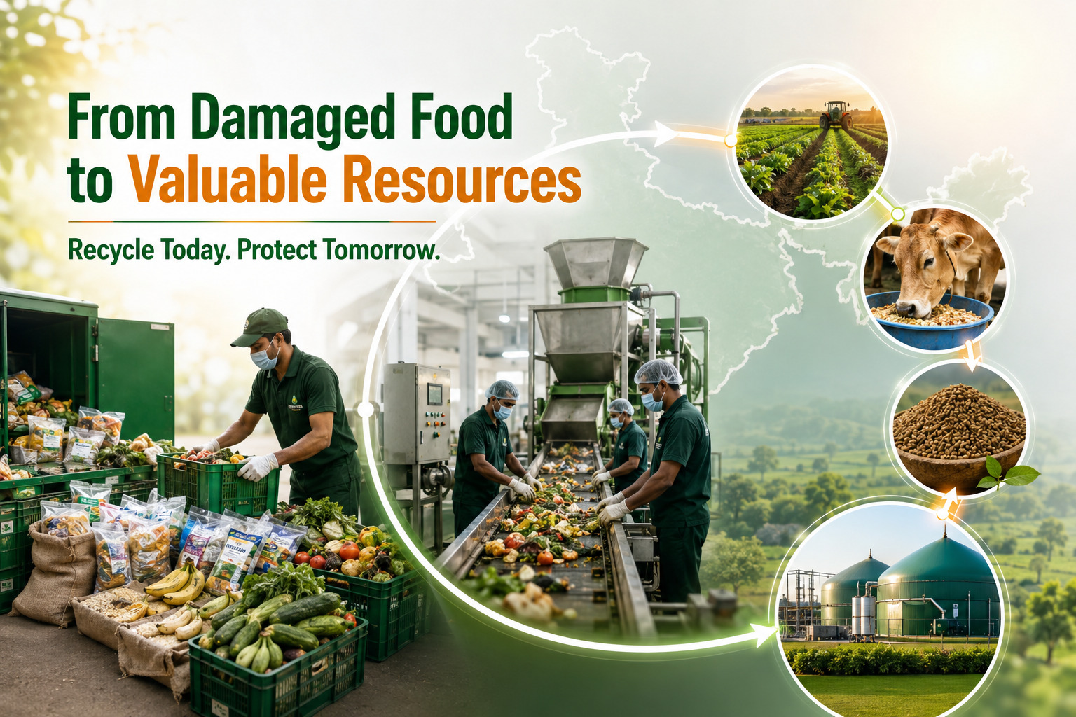 Transforming food waste into valuable resources